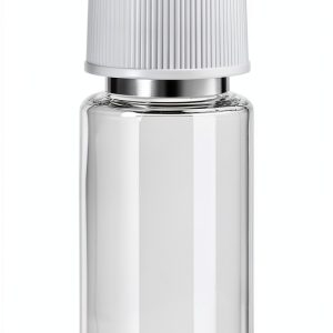 uxcell Plastic Lab Chemical Reagent Bottle, 10ml/0.34oz Wide Mouth Sample Sealing Liquid Storage Container, Transparent 20pcs-0