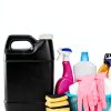 2.5 gallon HDPE jug, Priority Plastics F style container, white cap-4