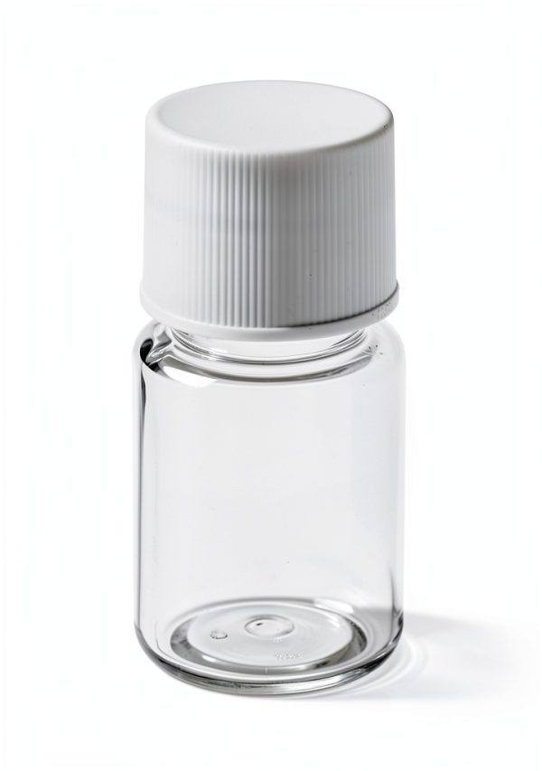 uxcell Plastic Lab Chemical Reagent Bottle 5ml Wide Mouth Transparent-1