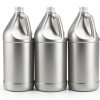 Hoolerry 1 Gallon Plastic Jug 8 Pack Clear HDPE Leak-Resistant Lids-0