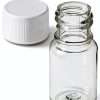 uxcell Plastic Lab Chemical Reagent Bottle 5ml Wide Mouth Transparent-2