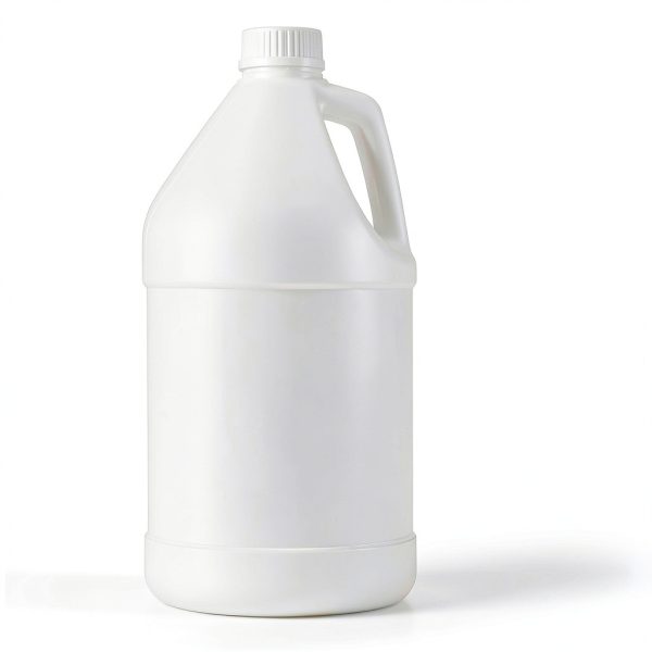 Hoolerry 1 Gallon Plastic Jug 8 Pack Clear HDPE Leak-Resistant Lids-2