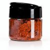 Juce Jugz VTM 1 oz Plastic Spice Jars with Black Flapper Lids 16 Pack-0