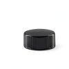 1 oz Glass Bottle by The Bottle Depot Boston Round Black Frosted-4