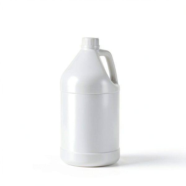 Hoolerry 1 Gallon Plastic Jug 8 Pack Clear HDPE Leak-Resistant Lids-1