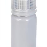 Nalgene Narrow Mouth Bottle 0.5oz HDPE Clear Lab Environmental Bottle-0