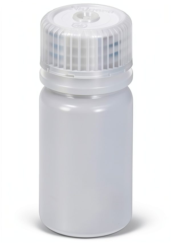 Nalgene Narrow Mouth Bottle 0.5oz HDPE Clear Lab Environmental Bottle-0