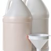 1 Gallon Jug Plastic Bottle DilaBee BPA Free HDPE Wide Mouth 2 Pack-0