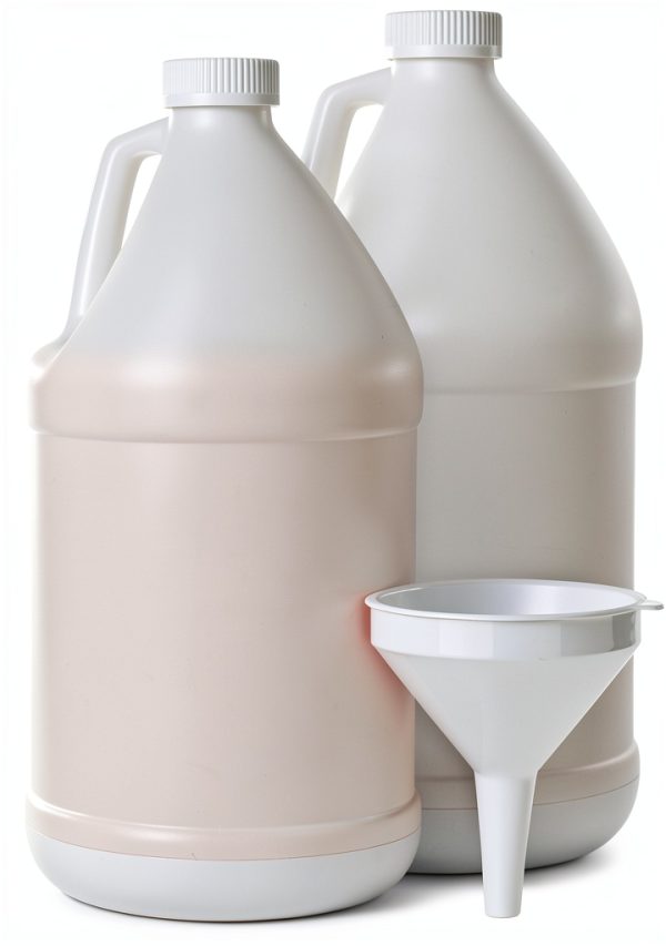 1 Gallon Jug Plastic Bottle DilaBee BPA Free HDPE Wide Mouth 2 Pack-0